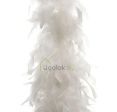 Гирлянда декоративная из перьев Боа Kaemingk 1.5 м белый