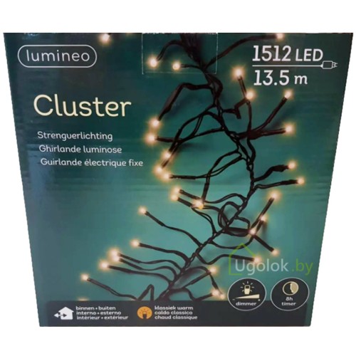 Гирлянда светодиодная 13.5 м Lumineo 1512 LED теплый Гирлянда светодиодная 13.5 м Lumineo 1512 LED теплый