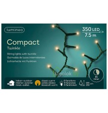Гирлянда светодиодная 7.5 м 350 LED Lumineo теплый