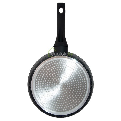Сковорода алюминиевая 28см глубокая с крышкой BRUNBESTE BB-1299