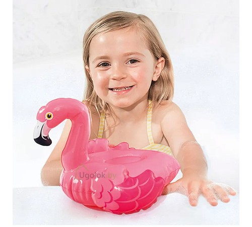 Надувная водная игрушка Intex Фламинго 25х23 см (58590) 2+ Надувная водная игрушка Intex Фламинго 25х23 см (58590) 2+