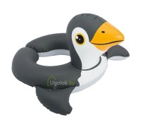 Круг надувной разъёмный Intex Пингвин 64х64 см (59220) 3-6 лет