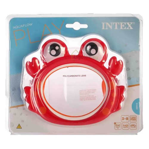 Маска для ныряния Крабик Intex 55915 Fun Masks для детей 3-8 лет Маска для ныряния Крабик Intex 55915 Fun Masks для детей 3-8 лет