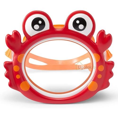 Маска для ныряния Крабик Intex 55915 Fun Masks для детей 3-8 лет Маска для ныряния Крабик Intex 55915 Fun Masks для детей 3-8 лет