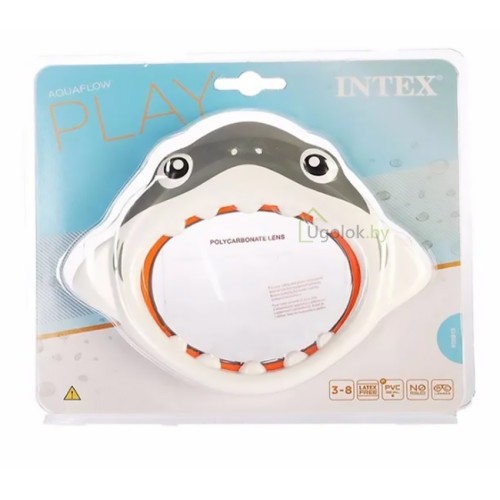 Маска для ныряния Акула Intex 55915 Fun Masks для детей 3-8 лет