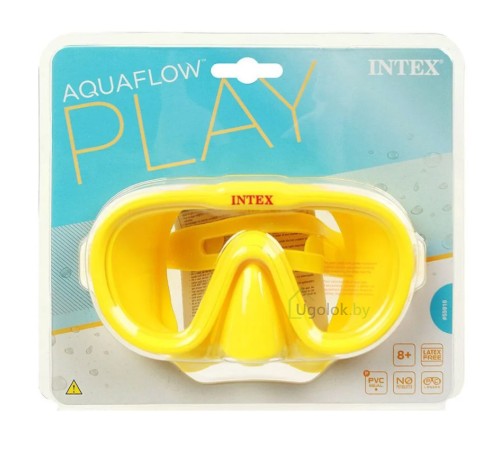 Маска для плавания детская желтая 55916 Intex Sea Scan Swim Masks от 8 лет (55916)