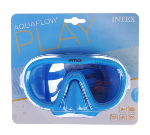 Маска для плавания детская голубая 55916 Intex Sea Scan Swim Masks от 8 лет (55916)