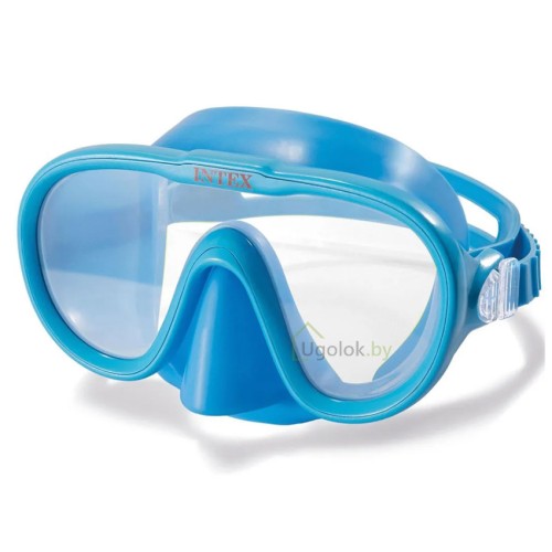 Маска для плавания детская голубая 55916 Intex Sea Scan Swim Masks от 8 лет (55916)