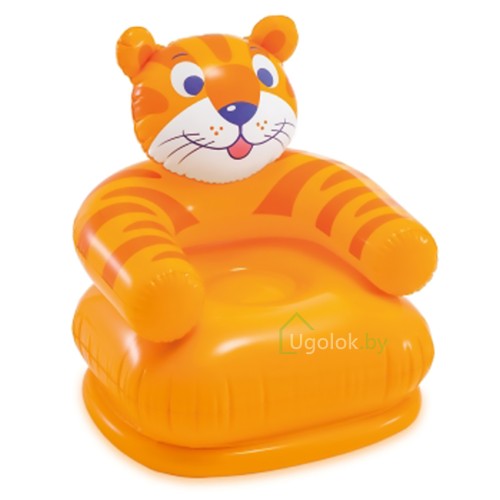 Надувное детское кресло Тигренок Intex 68556, 3-8 лет Надувное детское кресло Тигренок Intex 68556, 3-8 лет