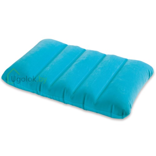 Подушка надувная Intex 68676NP Kidz 43x28x9 см,  голубая Подушка надувная Intex 68676NP Kidz 43x28x9 см,  голубая