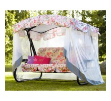 Качели садовые Olsa Турин Премиум Flower c1202 244х144х181 см