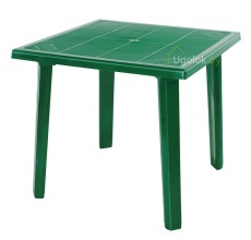 Стол пластиковый Верона квадратный 80Х80 см темно-зеленый