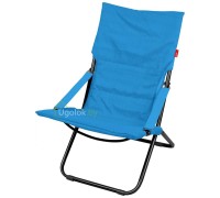 Кресло-шезлонг NIKA Haushalt HHK-4 голубой