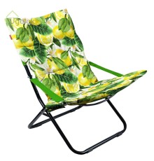 Кресло-шезлонг NIKA Haushalt HHK-4 с лимонами