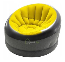 Надувное кресло Empire Chair Intex 68582 112х109х69 см (желтый)