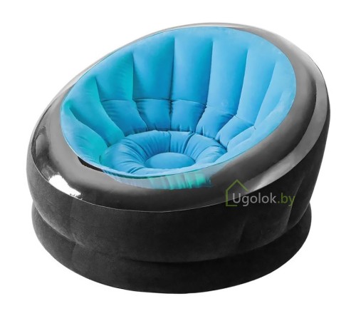 Надувное кресло Empire Chair Intex 68582 112х109х69 см (бирюзовый) Надувное кресло Empire Chair Intex 68582 112х109х69 см (бирюзовый)