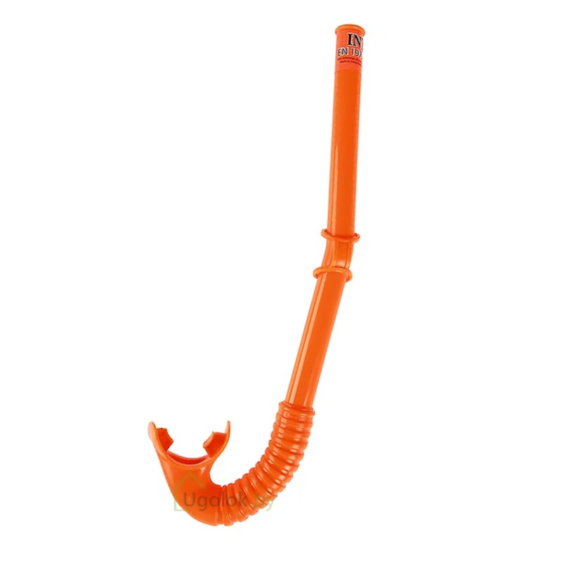 Трубка для подводного плавания Intex Hyper-Flow Snorkels 3-10 лет (55922, оранжевая)