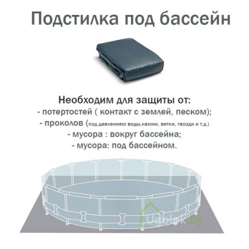 Каркасный бассейн Intex Greywood Prism Frame 549x122 см (26744)