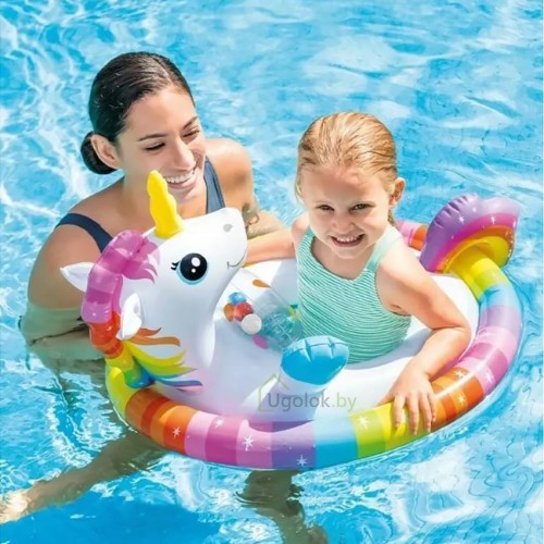 Надувной круг с трусиками Единорог Intex 59570 See Me Sit Pool Rider (от 3 до 4 лет) Надувной круг с трусиками Единорог Intex 59570 See Me Sit Pool Rider (от 3 до 4 лет)