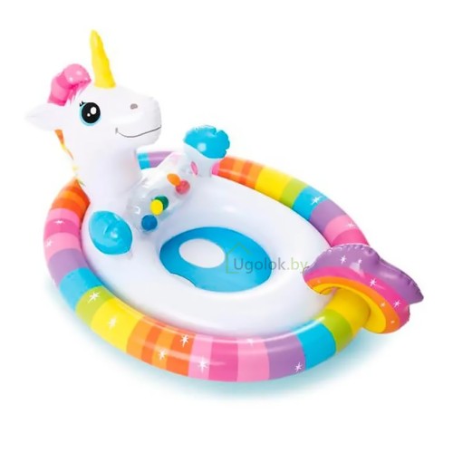 Надувной круг с трусиками Единорог Intex 59570 See Me Sit Pool Rider (от 3 до 4 лет) Надувной круг с трусиками Единорог Intex 59570 See Me Sit Pool Rider (от 3 до 4 лет)