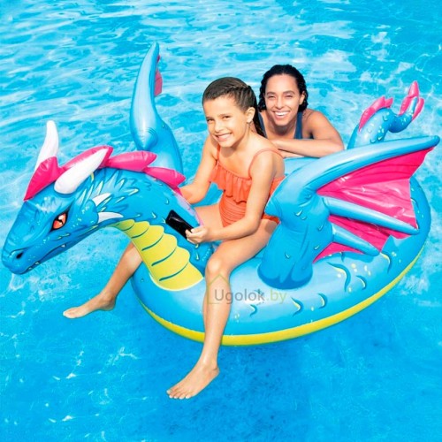 Надувной плот Intex Дракон 201x191 см (57563NP)