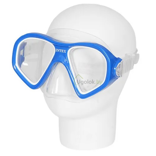 Маска для плавания Reef Rider от 14 лет Intex 55977 (синий)