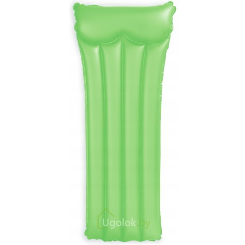Матрас надувной для плавания Неон 183x76 см Intex 59717NP (зеленый) Матрас надувной для плавания Неон 183x76 см Intex 59717NP (зеленый)
