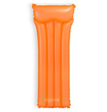 Матрас надувной для плавания Неон 183x76 см Intex 59717NP (оранжевый)