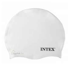 Шапочка для плавания 55991 Intex 8+ (белый)