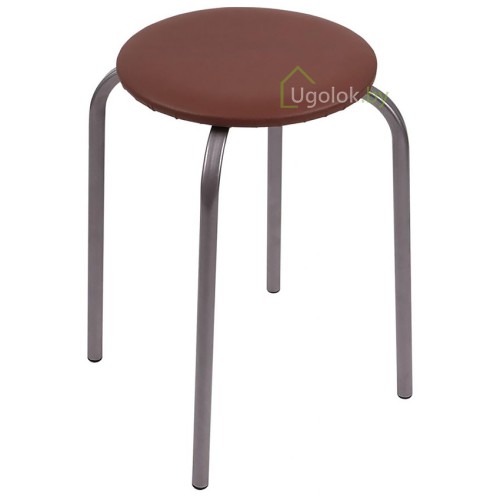 Табурет Эконом NIKA коричневый Табурет Эконом NIKA коричневый