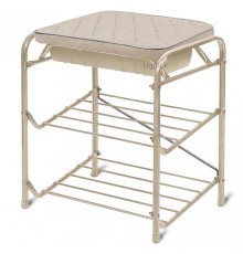 Банкетка с мягким сиденьем и ящиком NIKA БП3 (бежевый)