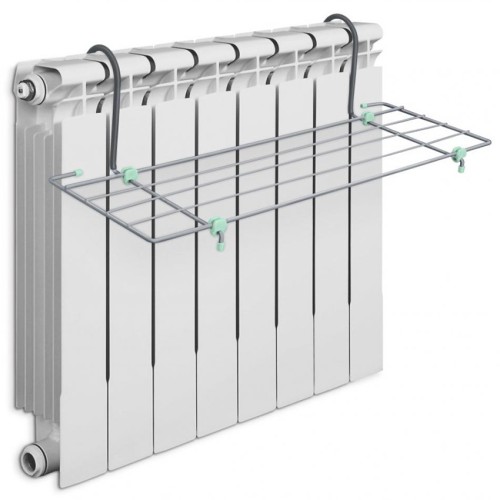 Сушилка для белья на батарею 650 мм СБ5-65 NIKA (серая) Сушилка для белья на батарею 650 мм СБ5-65 NIKA (серая)