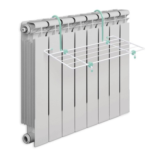 Сушилка для белья на батарею 450 мм NIKA (белая) СБ5-45/Б Сушилка для белья на батарею 450 мм NIKA (белая) СБ5-45/Б