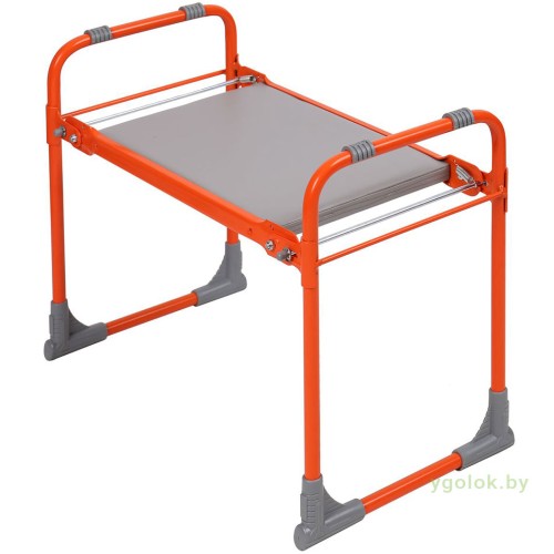 Скамейка садовая с мягким сиденьем NIKA (оранжевый)