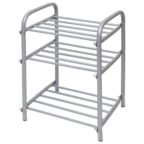 Этажерка для обуви NIKA Комфорт 1 (серебро)