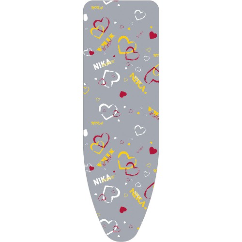 Гладильная доска Ника 10+ тефлон Сердца Гладильная доска Ника 10+ тефлон Сердца