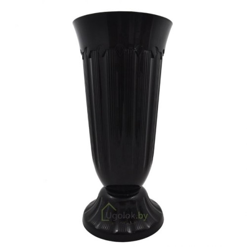 Ваза пластиковая Флавия 5 л (черный)