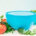 Салатница 2.5 л с крышкой (салатовый)
