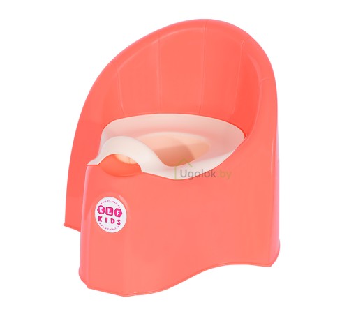 Горшок детский Junior (коралловый) Горшок детский Junior (коралловый)