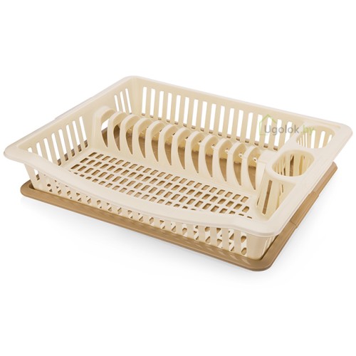 Сушилка для посуды Rondo большая (сл.кость-бежевый) Сушилка для посуды Rondo большая (сл.кость-бежевый)