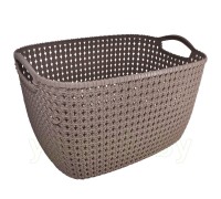 Корзинка Paola 19 л (серо-коричневый)