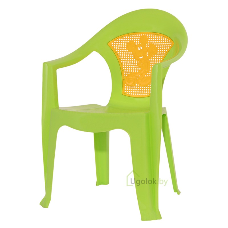 Кресло детское Микки (салатовый)
