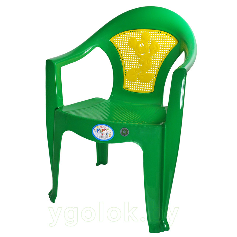 Кресло детское Микки (зеленый)