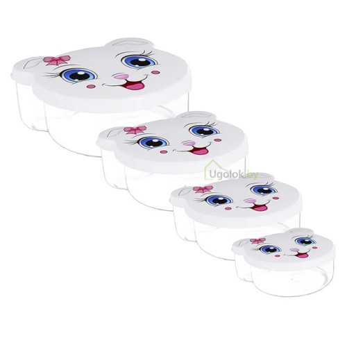 Набор контейнеров Pets (прозрачный)