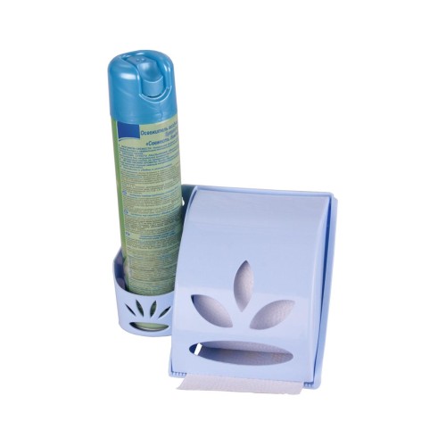 Держатель для туалетной бумаги и освежителя воздуха (бежевый)