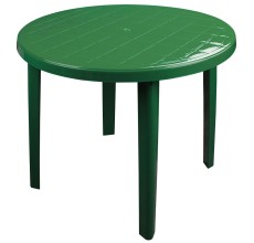 Стол Эконом 900x900x750 круглый (зеленый)