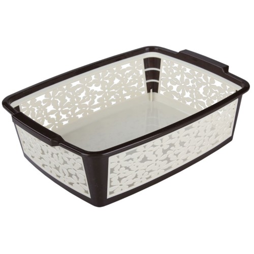 Корзина Романтика Люкс (330x248x95 мм) коричневый