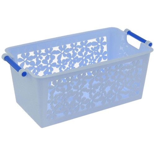 Корзина Романтика малая (230x120x90 мм) голубой Корзина Романтика малая (230x120x90 мм) голубой