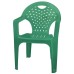 Кресло пластиковое Эконом (зеленый)