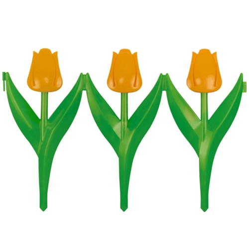 Ограждение Цветы 45x30 (6 штук) оранжевый